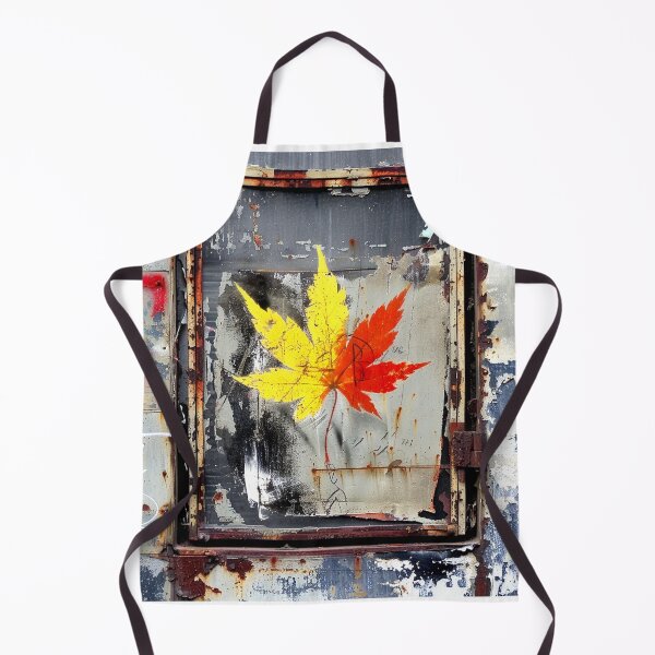 Item preview, Maple leaf rusty surface designed and sold by G-M-Designs.