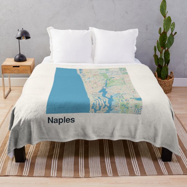 Item preview, Naples Minimalistic Map Art designed and sold by MapsNerd.