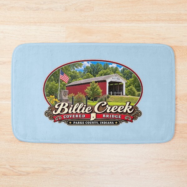 Item preview, Billie Creek Covered Bridge - Americana Series designed and sold by gotucoveredart.