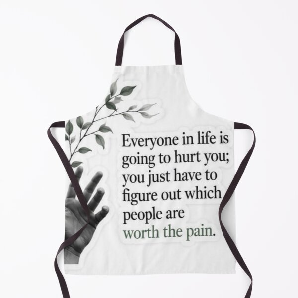 Item preview, Everyone In Life Is Going To Hurt You Hand Leaf Quote Sticker designed and sold by Scro-Ciob-Shop.