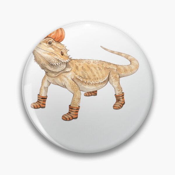Item preview, Pumpkin Bearded Dragon designed and sold by Roy & Tiffany.