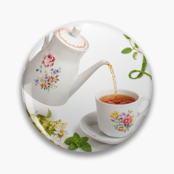 Item preview, Tea Lover Botanical Pour designed and sold by DansCreations42.