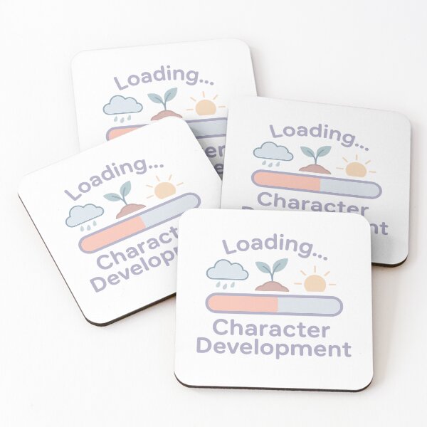 Item preview, Loading... Character Development | Self-Growth Progress Bar Pastel T-Shirt designed and sold by SoulThread Studio.
