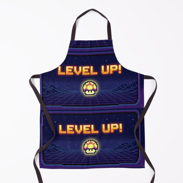 Item preview, Level Up Mushroom 8 Bit Art Design designed and sold by ART ATTACK ZONE.