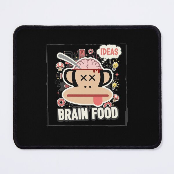 Item preview, Paul Frank Brain Food Julius Monkey Zombie Ideas Streetwear designed and sold by Dravienart.