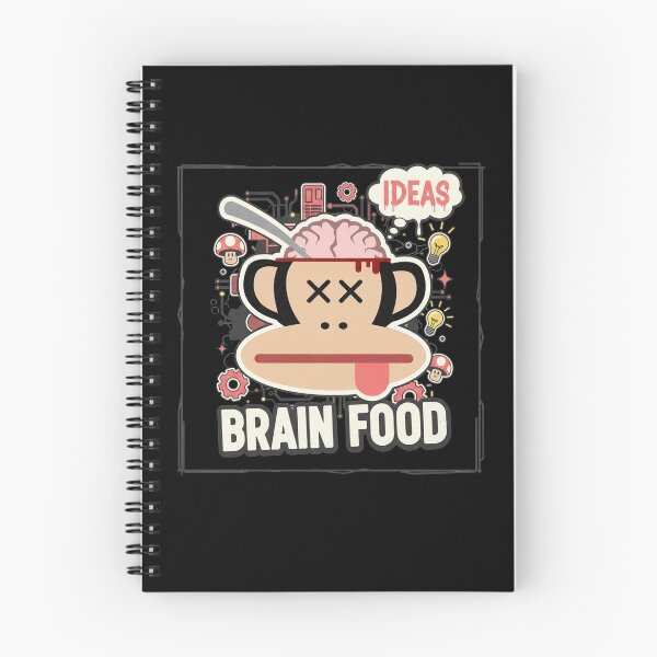 Item preview, Paul Frank Brain Food Julius Monkey Zombie Ideas Streetwear designed and sold by Dravienart.