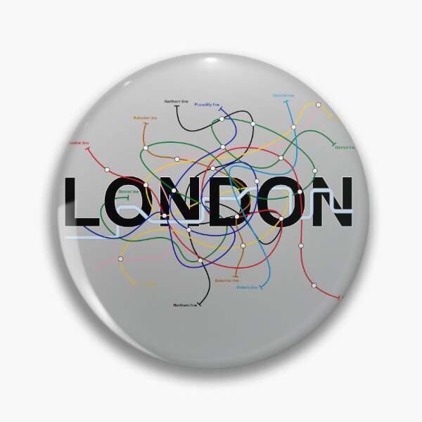 Item preview, London UK underground subway map designed and sold by oliver polanski.