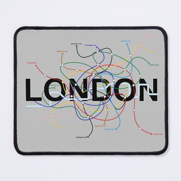 Item preview, London UK underground subway map designed and sold by oliver polanski.