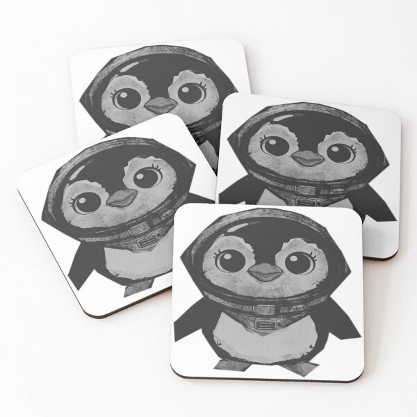 Item preview, Cute Space Penguin Astronaut designed and sold by kinpirks.