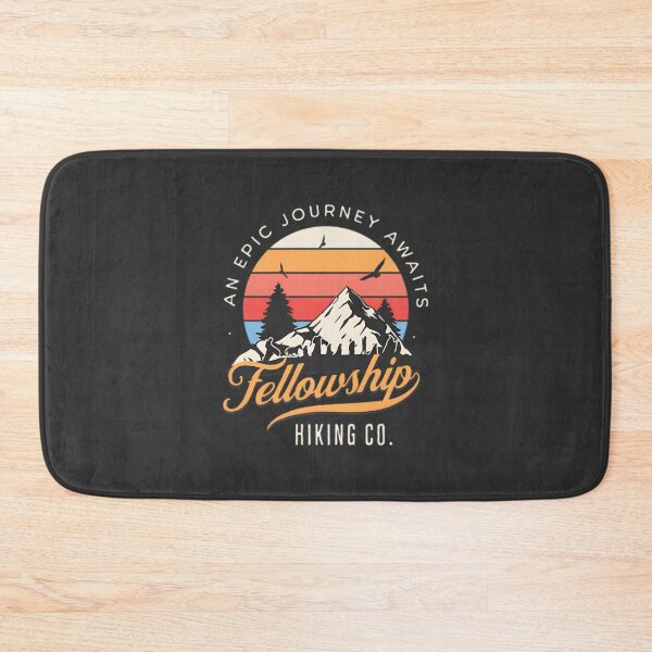 Item preview, Fellowship Hiking Co Epic Journey Black Fantasy Adventure Apparel | Limited Edition designed and sold by Tienda-jkn.