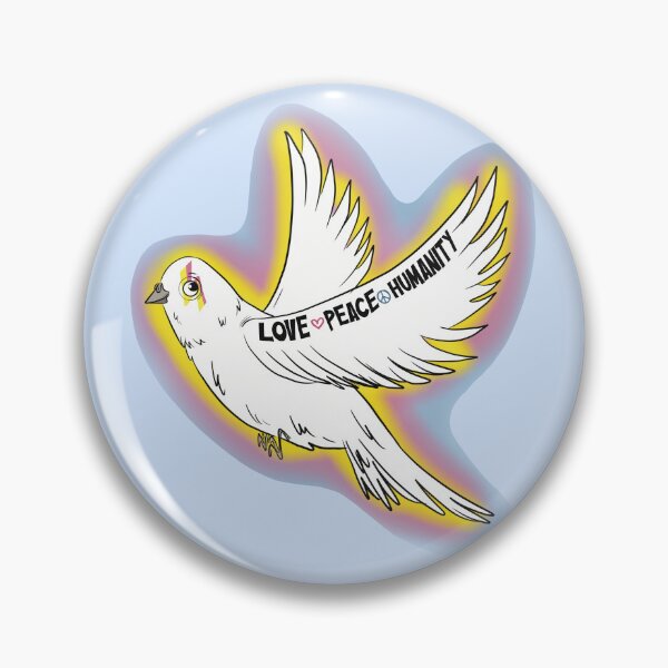 Item preview, Love Peace Humanity designed and sold by MiriK-art.
