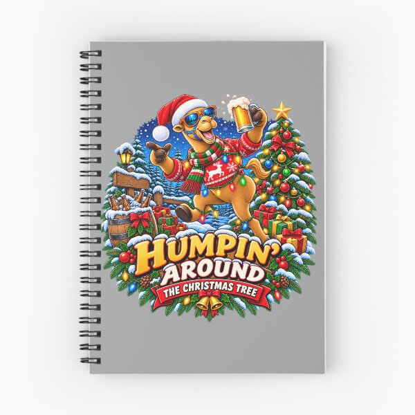 Item preview, Funny Christmas Camel – Humpin' Around the Christmas Tree Gift – Funny Camel T-Shirt Gift for Camel Lovers designed and sold by Camel & Quirk.