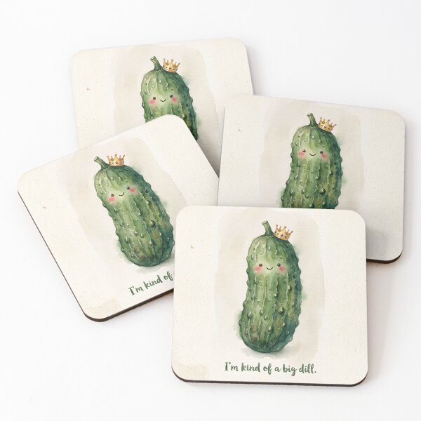 Item preview, I'm Kind of a Big Dill Watercolor designed and sold by VFXguy.