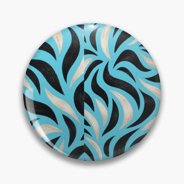 Item preview, Organic Zebra Stripe Pattern – Hand Painted Textile Design designed and sold by annenambiro.