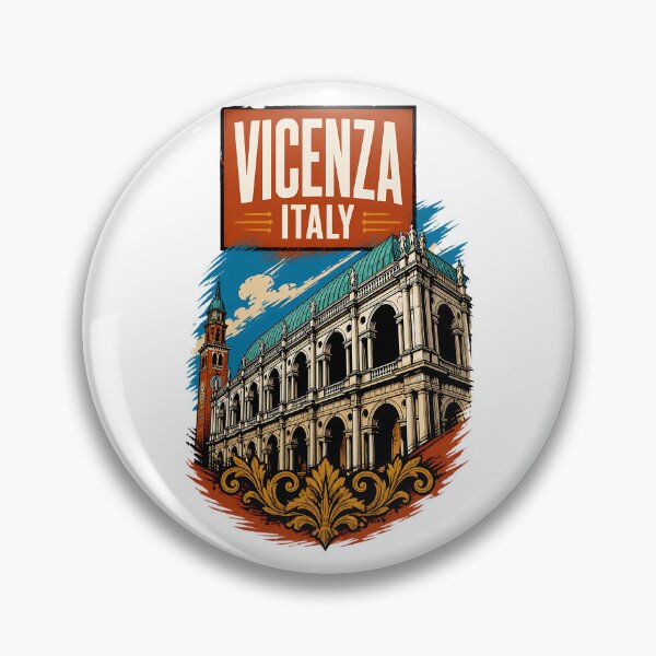 Artikelvorschau, Vicenza, Italien – Vintage-Reisen und Tourismus entworfen und verkauft von TravelersGems.
