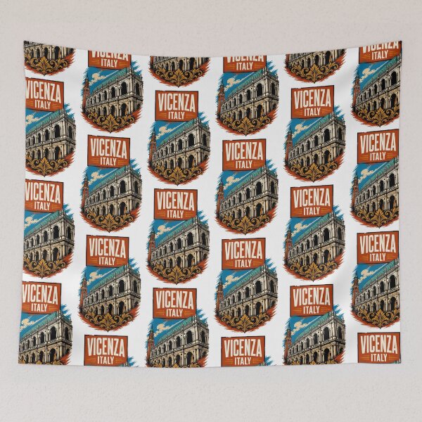 Item preview, Vicenza Italy Vintage Travel Tourism designed and sold by TravelersGems.