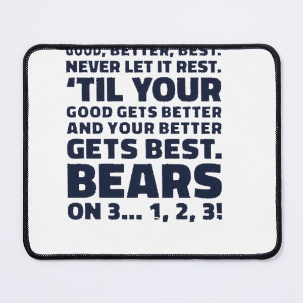 Item preview, Good Better Best Chicago Football Fan Art | Windy City Sports Pride Graphic | ⭐⭐⭐⭐⭐ Best Seller designed and sold by Astro Cats Social Club.