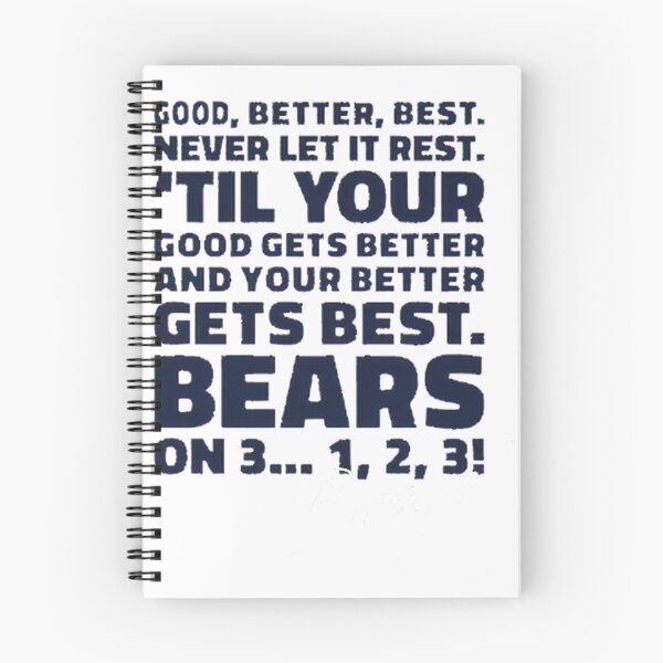 Item preview, Good Better Best Chicago Football Fan Art | Windy City Sports Pride Graphic | ⭐⭐⭐⭐⭐ Best Seller designed and sold by Astro Cats Social Club.