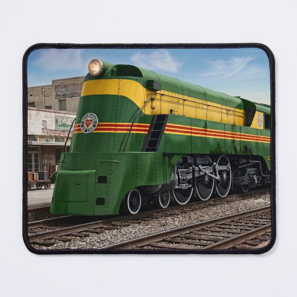 Item preview, Seaboard Air Line Railway's Streamlined 4-6-2 at the Station designed and sold by Trains-and-Rail.