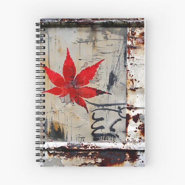 Item preview, Maple leaf rusty surface designed and sold by G-M-Designs.