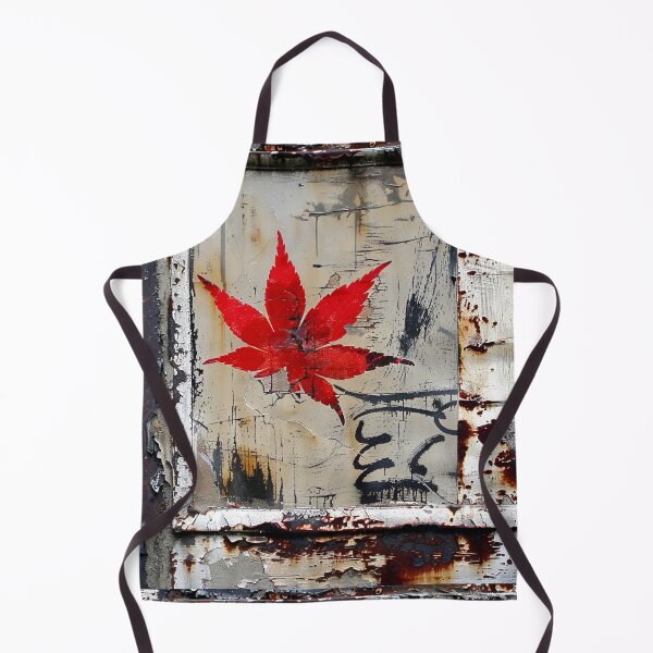 Item preview, Maple leaf rusty surface designed and sold by G-M-Designs.