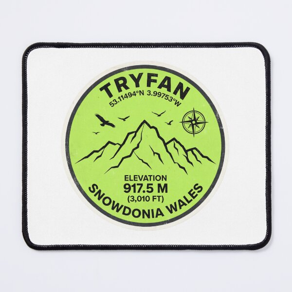 Item preview, Tryfan Snowdonia Wales Mountain Elevation 917m designed and sold by jeshands.