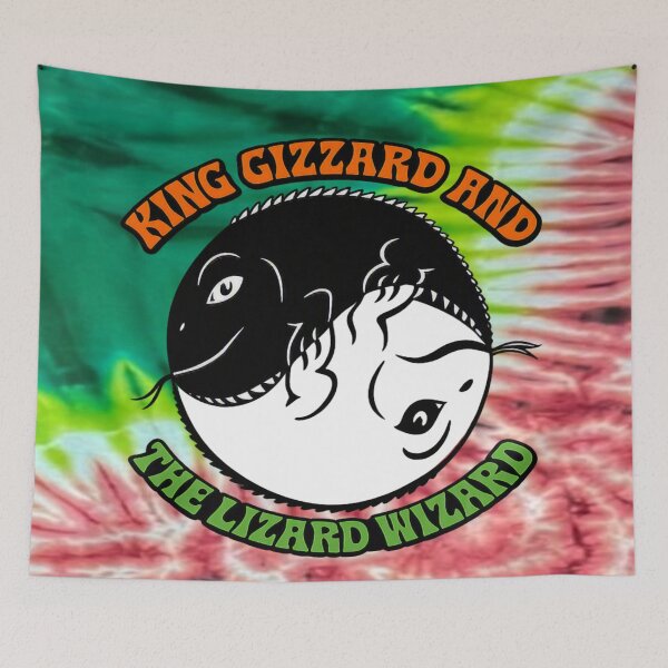 Item preview, King Gizzard and the Lizard Wizard  - Yin Yang  designed and sold by Q Art & Design .