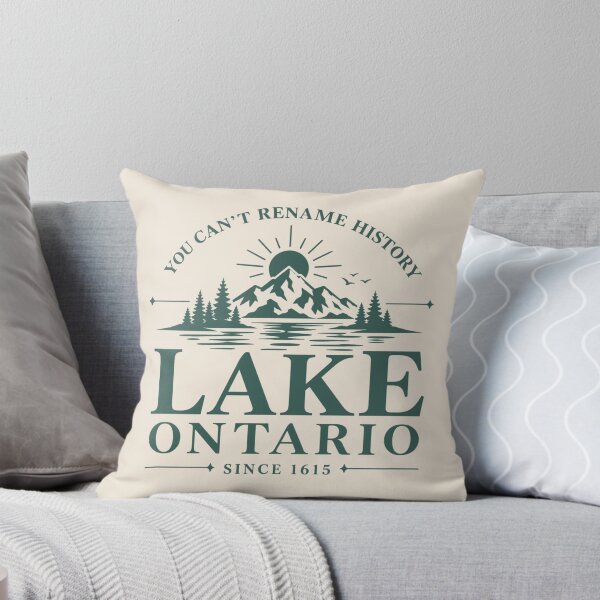 Item preview, Lake Ontario You Can’t Rename History, Anti-Trump Political Satire Great Lakes Design designed and sold by Cchotlan.
