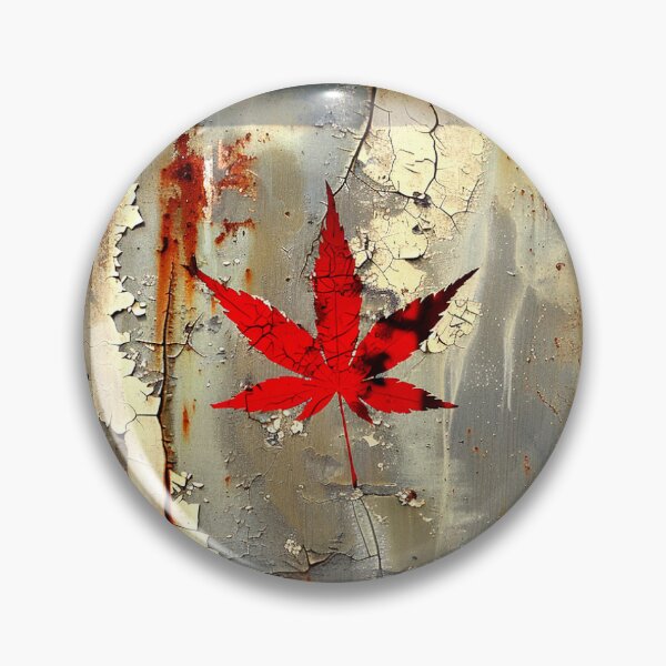 Item preview, Maple leaf rusty surface designed and sold by G-M-Designs.