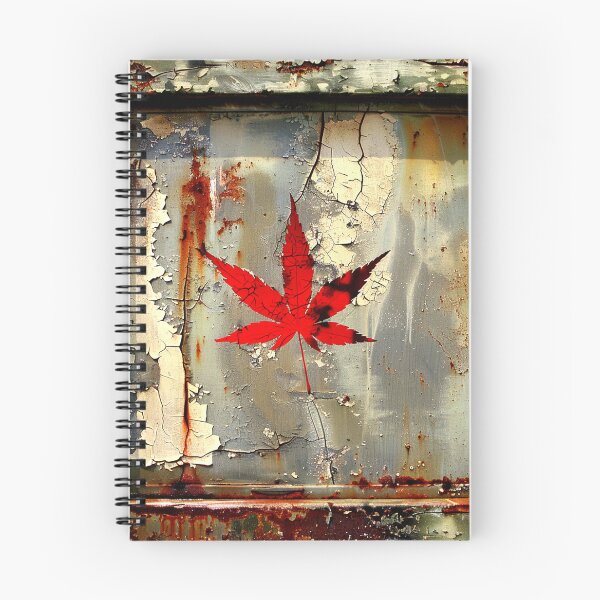 Item preview, Maple leaf rusty surface designed and sold by G-M-Designs.