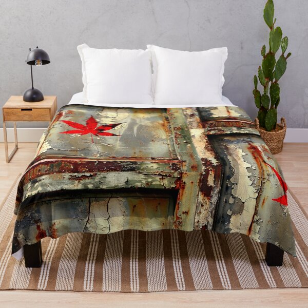 Item preview, Maple leaf rusty surface designed and sold by G-M-Designs.