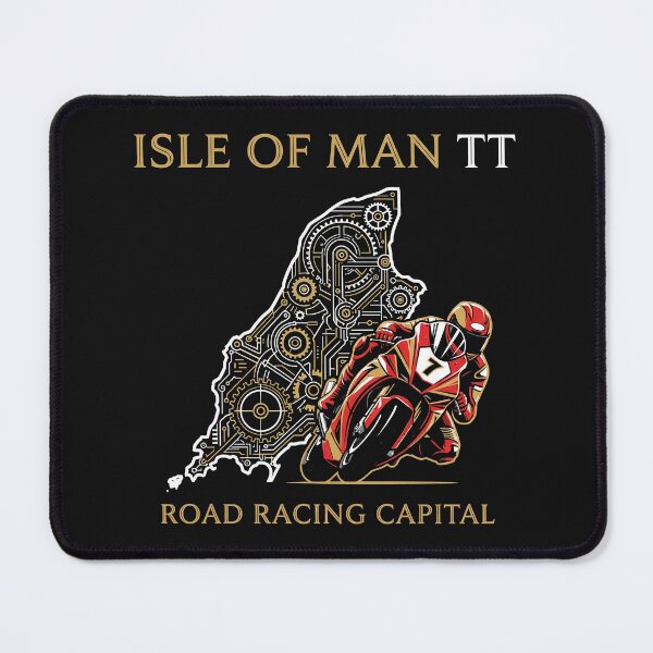 Item preview, Isle of Man TT Mechanical Map Superbike Road Racing Capital designed and sold by KiwiRider.