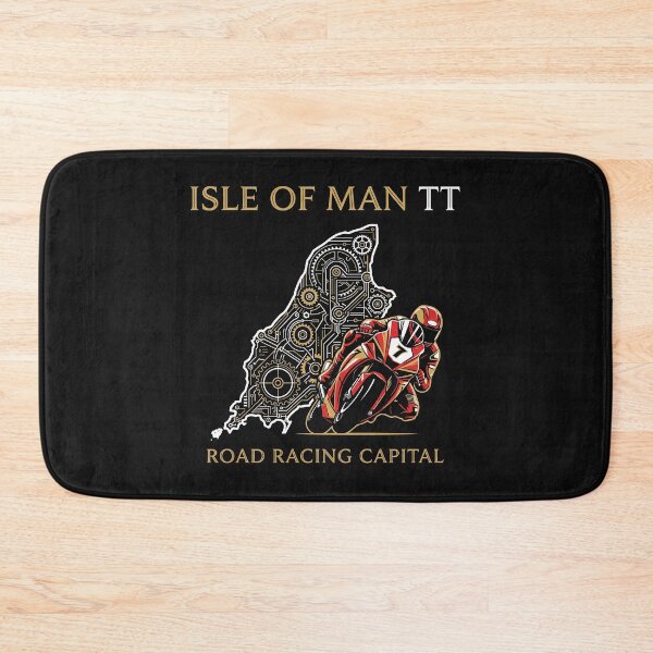 Item preview, Isle of Man TT Mechanical Map Superbike Road Racing Capital designed and sold by KiwiRider.