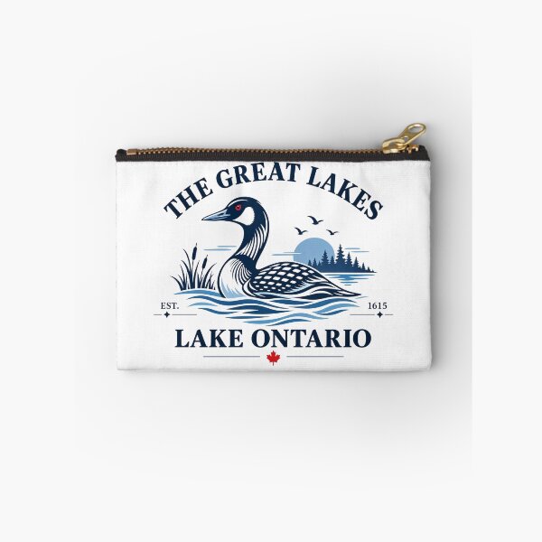 Item preview, Great Lakes Goose, Lake Ontario Wildlife, Canada Nature, Bird Lover, Ontario Lake Gift, Lake Ontario Est 1615 designed and sold by Cchotlan.