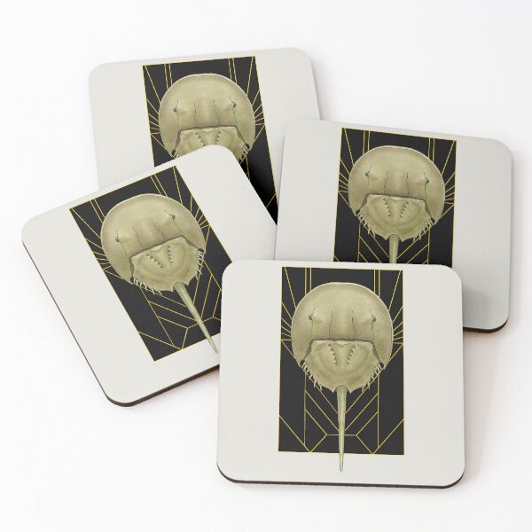 Item preview, Horseshoe Crab Art Deco designed and sold by Drawinism.