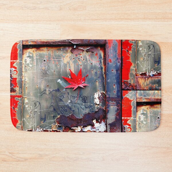 Item preview, Maple leaf rusty surface designed and sold by G-M-Designs.