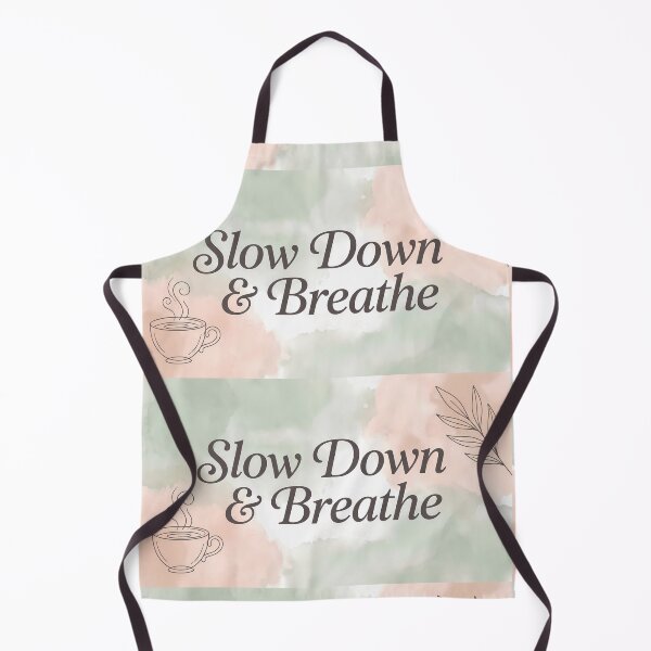 Item preview, Slow Down & Breathe Coffee Nature Colors designed and sold by ART ATTACK ZONE.