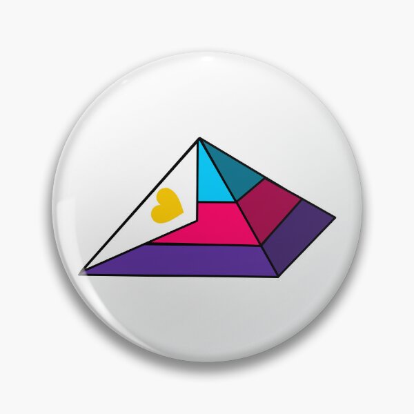 Item preview, Pyramid Pride Flag Polyamory designed and sold by HarveyHandcraftsandDesigns.