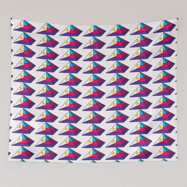 Item preview, Pyramid Pride Flag Polyamory designed and sold by HarveyHandcraftsandDesigns.