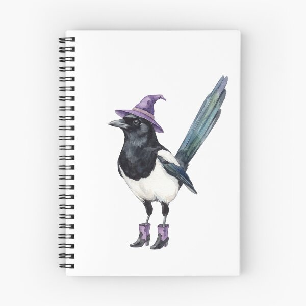 Item preview, Witchy Magpie Bird designed and sold by Roy & Tiffany.