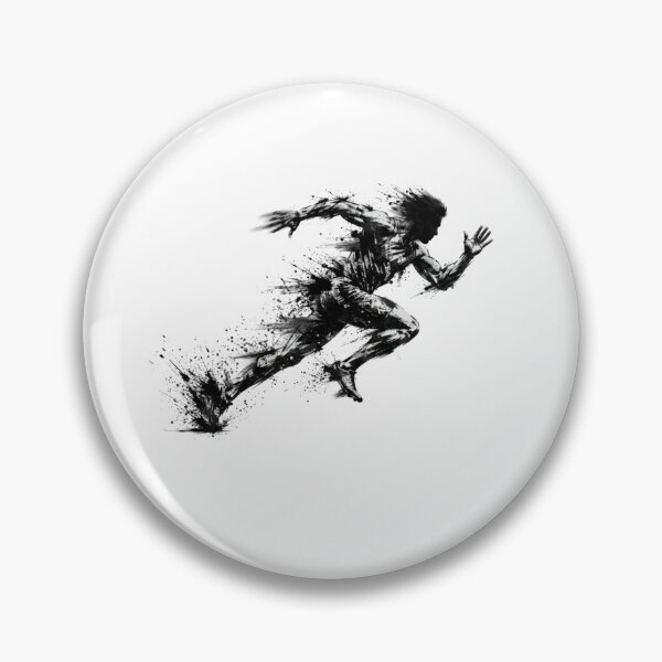 Item preview, Speed & Motion – Black Ink Run Runner Running  designed and sold by SOUFIANE1991.