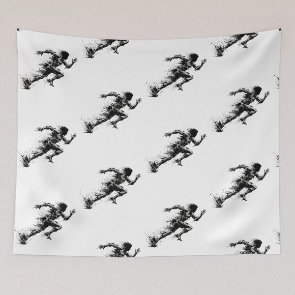 Item preview, Speed & Motion – Black Ink Run Runner Running  designed and sold by SOUFIANE1991.