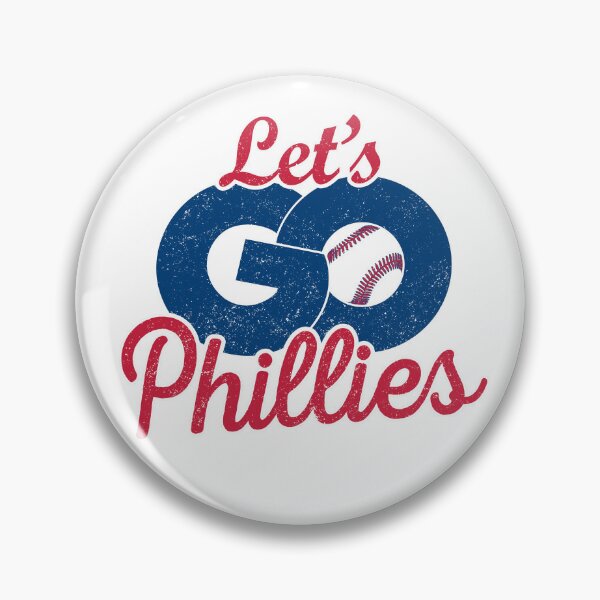 Artikelvorschau, Vintage „Let's Go Phillies“-Fanartikel im Used-Look, der die Sportmannschaft anfeuert entworfen und verkauft von RockTheFeal.