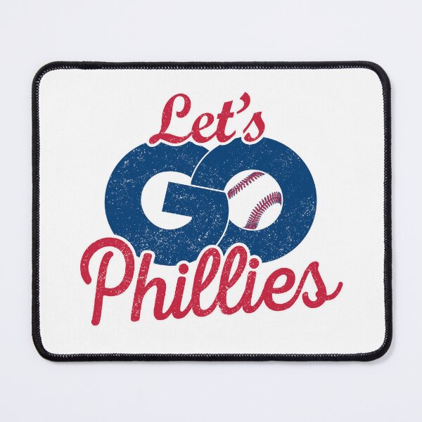 Item preview, Vintage Let's Go Phillies Distressed Sports Fan Team Cheering Spirit designed and sold by RockTheFeal.