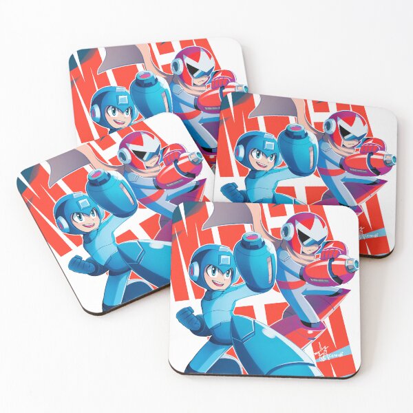 Item preview, Mega Man and Proto Man designed and sold by ExothermicEX.