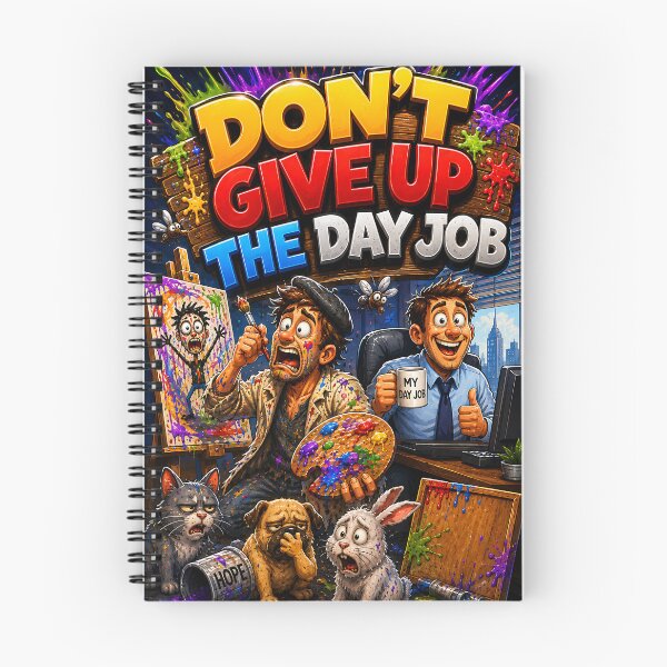 Item preview, DON'T GIVE UP THE DAY JOB designed and sold by Smoothseer.