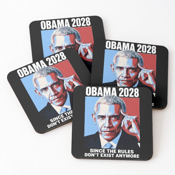 Item preview, Obama 2028 Since The Rules Don’t Exist Anymore Funny Meme designed and sold by dexlawpie.