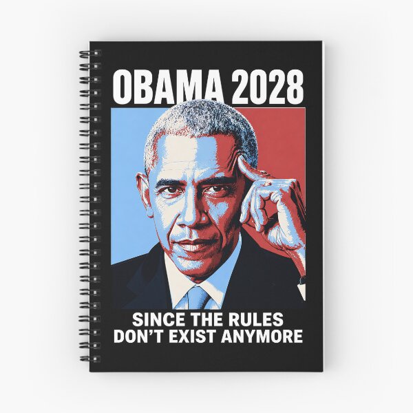 Item preview, Obama 2028 Since The Rules Don’t Exist Anymore Funny Meme designed and sold by dexlawpie.
