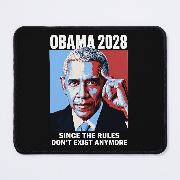 Item preview, Obama 2028 Since The Rules Don’t Exist Anymore Funny Meme designed and sold by dexlawpie.