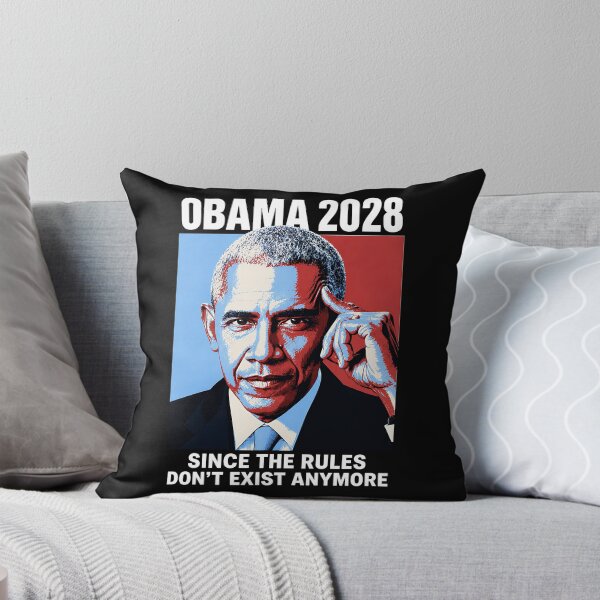 Item preview, Obama 2028 Since The Rules Don’t Exist Anymore Funny Meme designed and sold by dexlawpie.